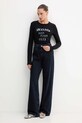 Weekend Max Mara longsleeve RENOIR 2525946032600 czarny AW25