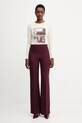 Weekend Max Mara camicia a maniche lunghe ALIAS 2525946042600 beige AW25