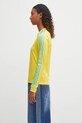 adidas Originals camicia a maniche lunghe Footie Longslve JW2561 giallo AW25