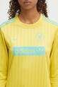 adidas Originals camicia a maniche lunghe Footie Longslve giallo JW2561
