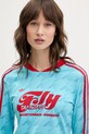 adidas Originals longsleeve Footie Aop Ls niebieski JW0271