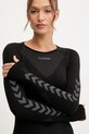 Odzież Hummel longsleeve sportowy 202645 czarny