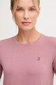 Odzież Hummel longsleeve do jogi 230449 różowy