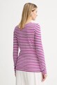 Odzież Marc O'Polo longsleeve bawełniany 506219652597 fioletowy