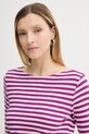 Marc O'Polo longsleeve bawełniany fioletowy 506219652597