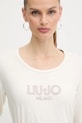 Liu Jo longsleeve bej TF5169.JS003