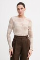 Sisley sweter pozostałe beżowy 3IIDL107T