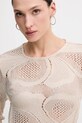Sisley sweter beżowy 3IIDL107T