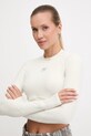 adidas by Stella McCartney longsleeve treningowy TruePurpose beżowy JM1403