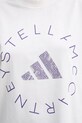 adidas by Stella McCartney longsleeve din bumbac JM3680 alb