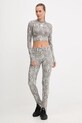 Блуза с дълги ръкави за трениране adidas by Stella McCartney TruePurpose JM8478 сив AW25