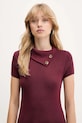 Πουλόβερ Hollister Co. μπορντό KI350.5130.520