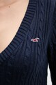 Hollister Co. sweter KI350.5132.200 granatowy