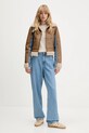 Hollister Co. sweter KI350.5134.145 beżowy AW25