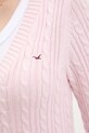 Hollister Co. sweter KI350.5138.601 różowy