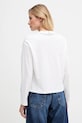 Abbigliamento Tommy Hilfiger top a maniche lunghe in cotone UW0UW06240 bianco