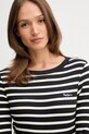 Pepe Jeans longsleeve negru PL5000037