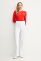 Calvin Klein Jeans longsleeve LV047A803G czerwony AW25