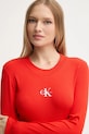Лонгслів Calvin Klein Jeans червоний LV047A803G