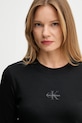Calvin Klein Jeans longsleeve czarny LV047A803G