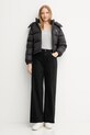 Tričko s dlhým rukávom Calvin Klein Jeans LV047D218G sivá AW25
