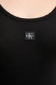 Tričko s dlouhým rukávem Calvin Klein Jeans LV047D218G černá