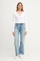 Calvin Klein Jeans kardigan LV047C204G biały AW25