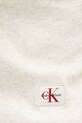 Calvin Klein Jeans kardigan damski bawełniany z elastanem LV047C204G szary