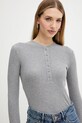 MAX&Co. longsleeve z dodatkiem wełny szary 2526946014200
