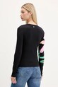 Odzież Desigual longsleeve LENA 25WWTK32 czarny