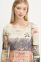 Desigual longsleeve LIMBANI beżowy 25WWTK33