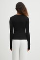 Odzież MM6 Maison Margiela longsleeve z domieszką wełny S52NH0029.M20122.900 czarny