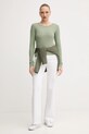 Tommy Hilfiger longsleeve UW0UW06066 zielony AW25