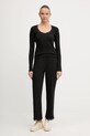 Лонгслів Tommy Hilfiger UW0UW06071 чорний AW25