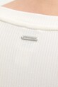 Calvin Klein tričko s dlhým rukávom dámske s modalom LV044D235G béžová