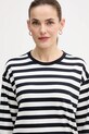 Barbour longsleeve bawełniany granatowy LML0872