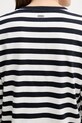 Barbour longsleeve bawełniany LML0872 granatowy