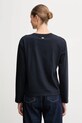 Îmbrăcăminte Barbour longsleeve din bumbac LAVENSDALE LML0899 bleumarin