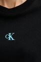 Calvin Klein Jeans longsleeve bawełniany LV047D223G czarny