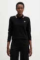 Fred Perry longsleeve bawełniany bawełna czarny G3636