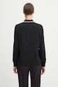 Odzież Fred Perry longsleeve bawełniany G3636 czarny