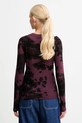 Odzież G-Star longsleeve bawełniany D27103.E151 bordowy