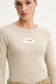 G-Star longsleeve bawełniany beżowy D27740.D961