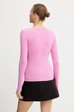 Odzież Karl Lagerfeld longsleeve A4W17045 różowy