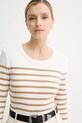 Marc O'Polo longsleeve bawełniany beżowy 508207452151