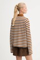 Odzież Marc O'Polo longsleeve bawełniany 5000007070 brązowy