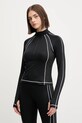 Under Armour longsleeve treningowy ColdGear wzorzyste czarny 6003998