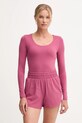 Under Armour body treningowe Motion z elastanem bordowy 6005918