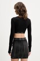 Odzież Guess Jeans longsleeve W5BZ09.KBBU1 czarny