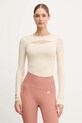 Body na jogu Casall Cut Out slim béžová 25204